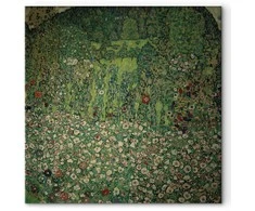 Artgeist Paveikslas - Gustav Klimt – Gartenlandschaft mit Bergkuppe