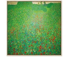 Artgeist Paveikslas - Gustav Klimt – Poppy Field