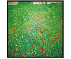 Artgeist Paveikslas - Gustav Klimt – Poppy Field