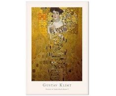 Artgeist Paveikslas - Gustav Klimt - Portrait of Adele Bloch (1 Part) Vertical