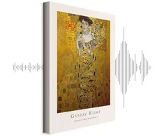 Artgeist Paveikslas - Gustav Klimt - Portrait of Adele Bloch (1 Part) Vertical