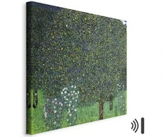 Artgeist Paveikslas - Gustav Klimt – Roses Among the Trees