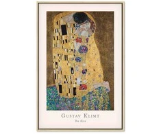 Artgeist Paveikslas - Gustav Klimt - The Kiss (1 Part) Vertical