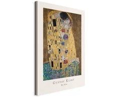 Artgeist Paveikslas - Gustav Klimt - The Kiss (1 Part) Vertical