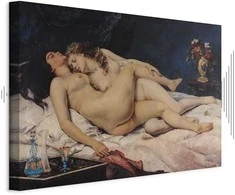 Artgeist Paveikslas - Gustave Courbet – Sleeping
