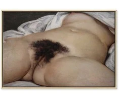 Artgeist Paveikslas - Gustave Courbet – The Origin of the World