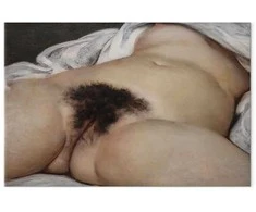 Artgeist Paveikslas - Gustave Courbet – The Origin of the World