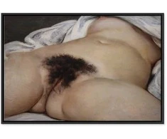 Artgeist Paveikslas - Gustave Courbet – The Origin of the World