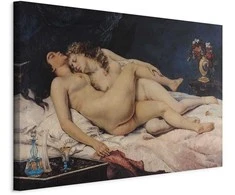Artgeist Paveikslas - Gustave Courbet – Sleeping