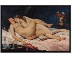 Artgeist Paveikslas - Gustave Courbet – Sleeping