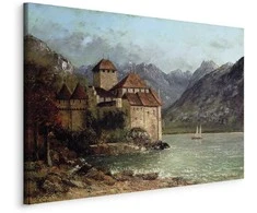 Artgeist Paveikslas - Gustave Courbet -Chillon Castle