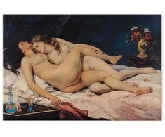 Artgeist Paveikslas - Gustave Courbet – Sleeping