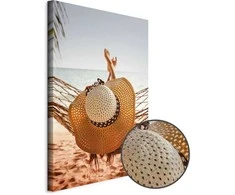 Artgeist Paveikslas - Hammock on the Beach (1 Part) Vertical