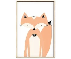 Artgeist Paveikslas - Happy Fox (1 Part) Vertical