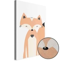 Artgeist Paveikslas - Happy Fox (1 Part) Vertical