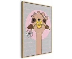 Artgeist Paveikslas - Happy Llama (1 Part) Vertical