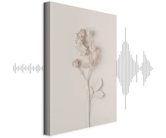 Artgeist Paveikslas - Harmonious Rose (1 Part) Vertical