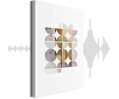 Artgeist Paveikslas - Harmonious Shape (1 Part) Vertical