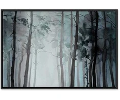 Artgeist Paveikslas - Hazy Forest (1 Part) Wide