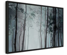Artgeist Paveikslas - Hazy Forest (1 Part) Wide