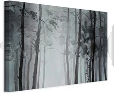 Artgeist Paveikslas - Hazy Forest (1 Part) Wide