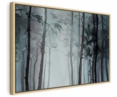 Artgeist Paveikslas - Hazy Forest (1 Part) Wide