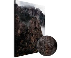 Artgeist Paveikslas - Heart of Mountain Landscape (1-part) - Clouds Amid Rocks