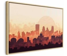 Artgeist Paveikslas - Heat of the City (1 Part) Wide