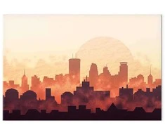 Artgeist Paveikslas - Heat of the City (1 Part) Wide