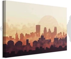 Artgeist Paveikslas - Heat of the City (1 Part) Wide