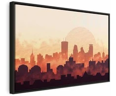 Artgeist Paveikslas - Heat of the City (1 Part) Wide