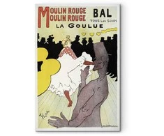 Artgeist Paveikslas - Henri de Toulouse-Lautrec – Moulin Rouge – La Goulue