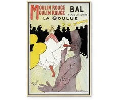 Artgeist Paveikslas - Henri de Toulouse-Lautrec – Moulin Rouge – La Goulue
