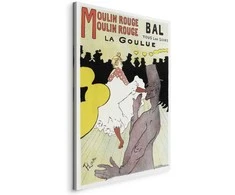 Artgeist Paveikslas - Henri de Toulouse-Lautrec – Moulin Rouge – La Goulue