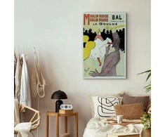 Artgeist Paveikslas - Henri de Toulouse-Lautrec – Moulin Rouge – La Goulue