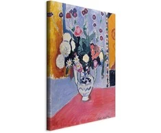 Artgeist Paveikslas - Henri Matisse – Bouquet in a Two-Handled Vase