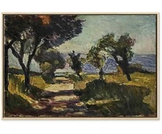 Artgeist Paveikslas - Henri Matisse – Corsican Landscape with Olive Trees