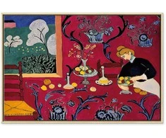 Artgeist Paveikslas - Henri Matisse – Harmony in Raudona (The Raudona Room)