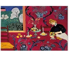 Artgeist Paveikslas - Henri Matisse – Harmony in Raudona (The Raudona Room)