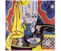 Artgeist Paveikslas - Henri Matisse – Harmony in Geltona