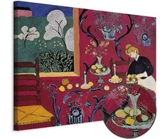Artgeist Paveikslas - Henri Matisse – Harmony in Raudona (The Raudona Room)