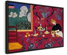 Artgeist Paveikslas - Henri Matisse – Harmony in Raudona (The Raudona Room)