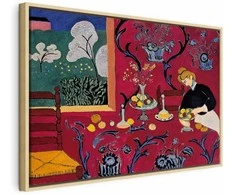 Artgeist Paveikslas - Henri Matisse – Harmony in Raudona (The Raudona Room)