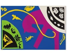 Artgeist Paveikslas - Henri Matisse – Horse, Rider and Clown (from Jazz)