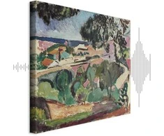 Artgeist Paveikslas - Henri Matisse – Landscape at Collioure