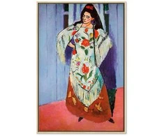 Artgeist Paveikslas - Henri Matisse – Madame Matisse with Manila Shawl