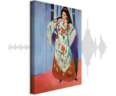 Artgeist Paveikslas - Henri Matisse – Madame Matisse with Manila Shawl