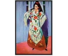 Artgeist Paveikslas - Henri Matisse – Madame Matisse with Manila Shawl