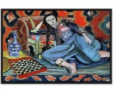 Artgeist Paveikslas - Henri Matisse – Odalisque with Turkish Chair