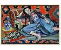 Artgeist Paveikslas - Henri Matisse – Odalisque with Turkish Chair